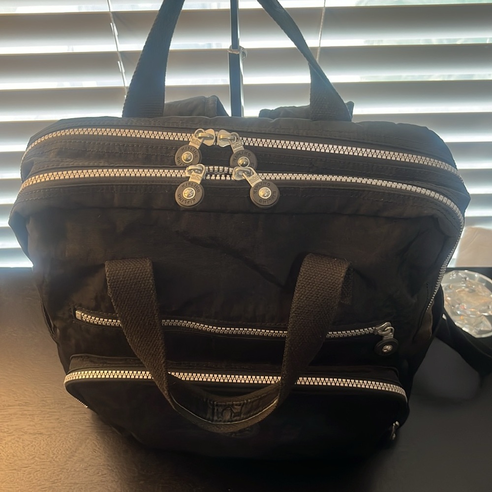 Kipling Backpack Travel Backpack Color Black Like… - image 6